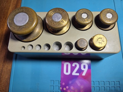 Vintage ohaus brass - vintage,